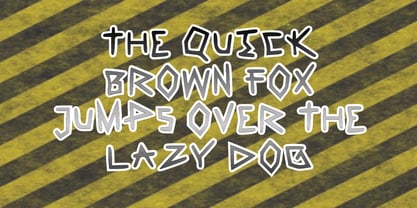 Barbaric Font Poster 3