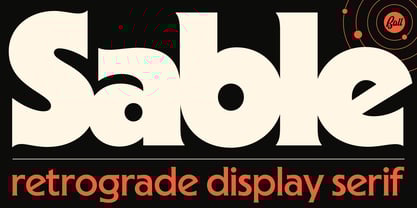Sable Font Poster 1
