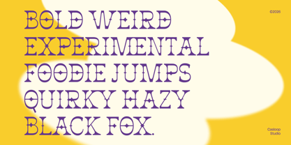 Jorix Font Poster 3