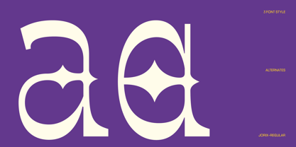 Jorix Font Poster 4