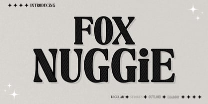 Fox Nuggie Font Poster 1