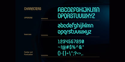 Vetrix Font Poster 2