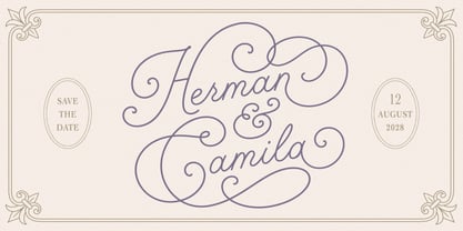 Amonetta Font Poster 2