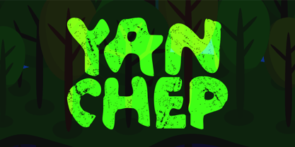 Yanchep Font Poster 1