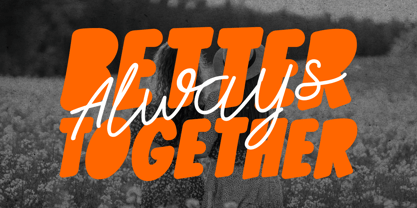 Happy Comby Font Poster 4