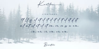 Kantilone Font Poster 12