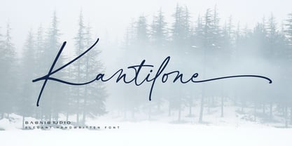 Kantilone Font Poster 1