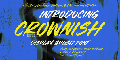 Crownish Font Poster 1