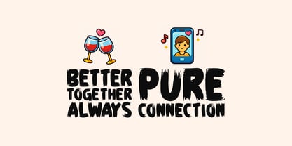 True Mate Font Poster 4