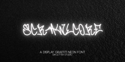 Scrawlcore Font Poster 1