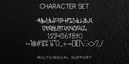 Scrawlcore Font Poster 5