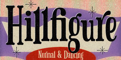 Hillfigure Font Poster 1