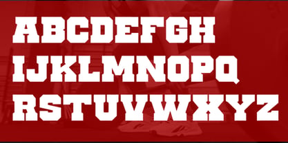 Outclash Font Poster 2