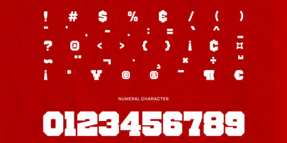 Outclash Font Poster 3