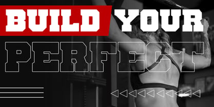 Outclash Font Poster 6