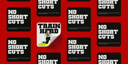 Outclash Font Poster 9