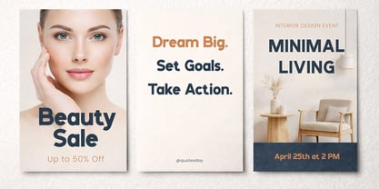 Vernina Font Poster 4