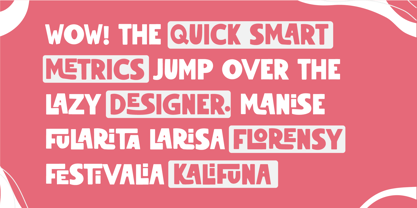 Kalifuna Font Poster 4