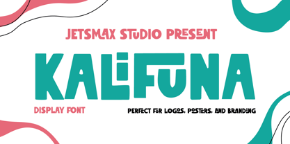 Kalifuna Font Poster 1