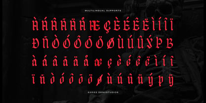 Yeremia Font Poster 11