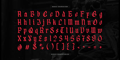 Yeremia Font Poster 10