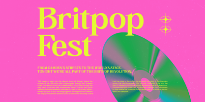 Beyond Musik Font Poster 3