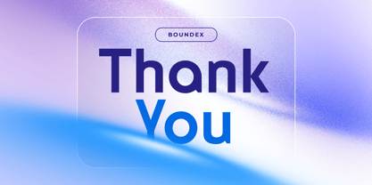 Boundex Font Poster 10