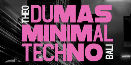 Wimbow Font Poster 2