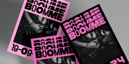 Wimbow Font Poster 3