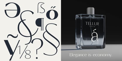 Tellur Sans Font Poster 8