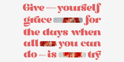 Brojack Font Poster 4