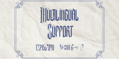Xerathos Font Poster 13