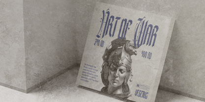 Xerathos Font Poster 8