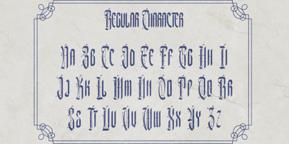 Xerathos Font Poster 10