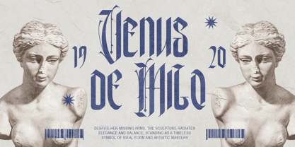 Xerathos Font Poster 2