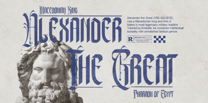 Xerathos Font Poster 7