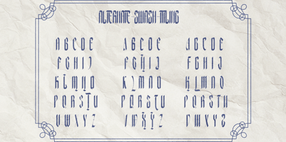 Xerathos Font Poster 11