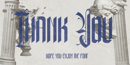 Xerathos Font Poster 15
