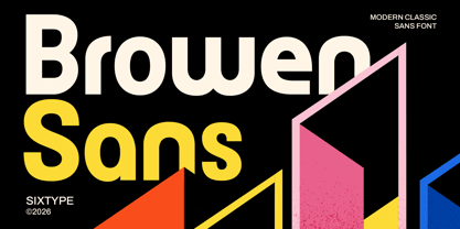 Browen Font Poster 1