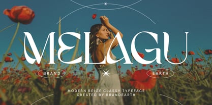 Melagu Font Poster 1