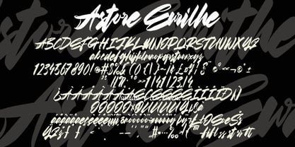 Astore Eurilhe Font Poster 6
