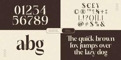 Rushy Font Poster 14