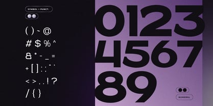 Giner Modern Font Poster 8