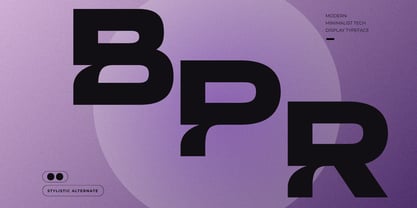 Giner Modern Font Poster 6