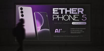 Giner Modern Font Poster 4