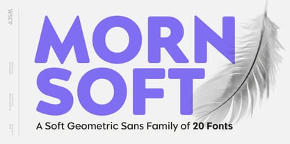 Morn Soft Font Poster 1