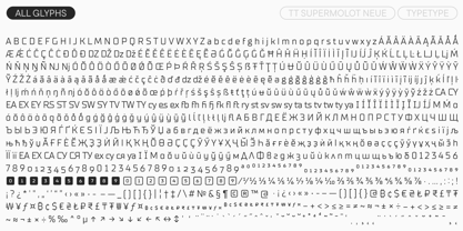 TT Supermolot Neue Font Poster 10