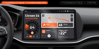 TT Supermolot Neue Font Poster 11