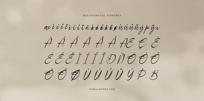 Danthalion Font Poster 11