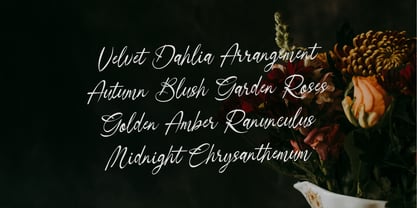 Danthalion Font Poster 3